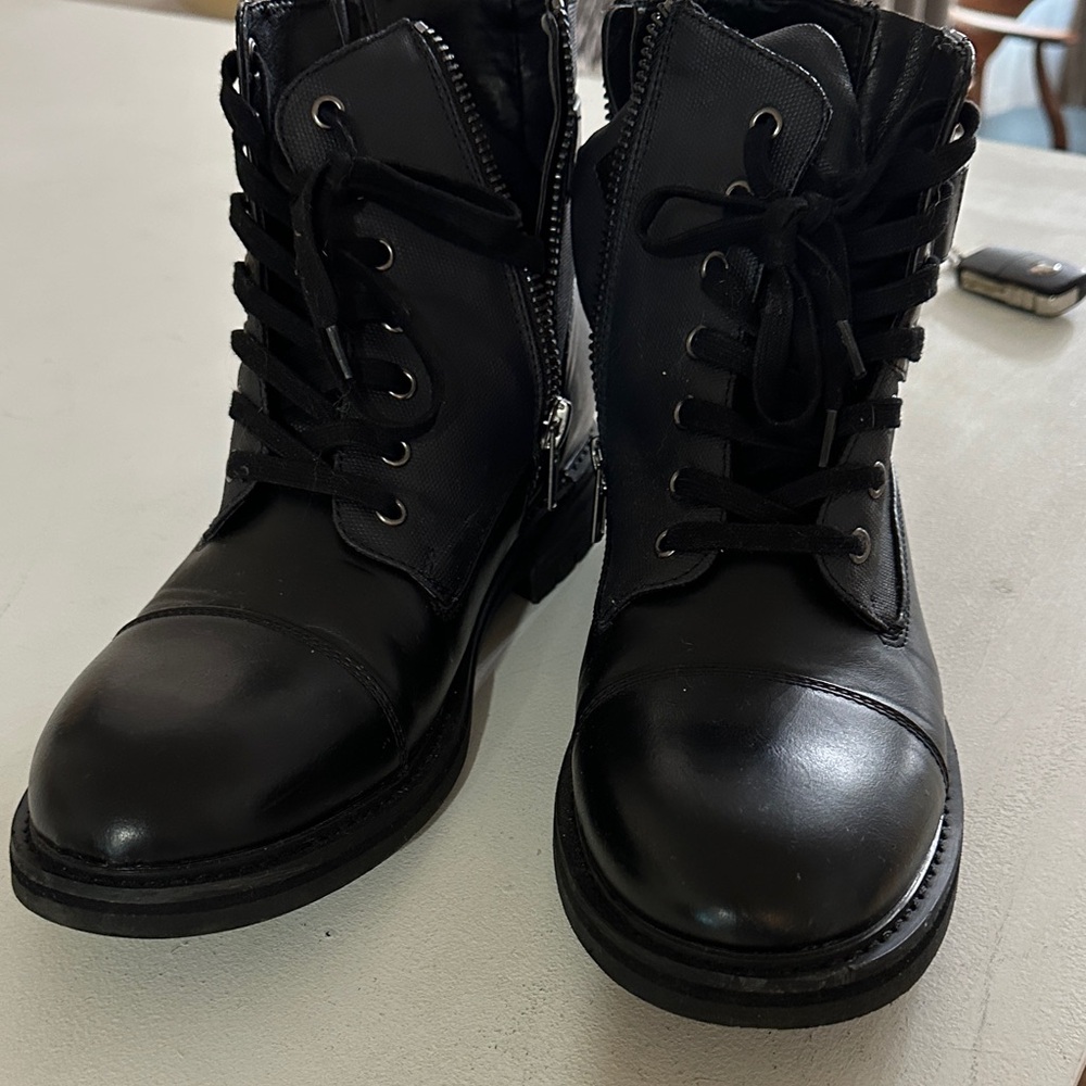 Guess Black Men's Boots - Picture 2 of 6